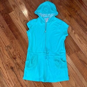 Justice swim! Terry cloth cover up
